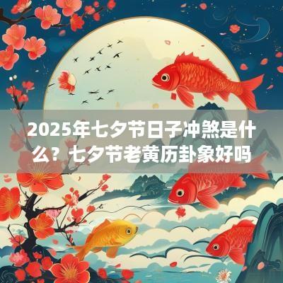 2025年七夕节日子冲煞是什么？七夕节老黄历卦象好吗？