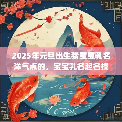 2025年元旦出生猪宝宝乳名洋气点的，宝宝乳名起名技巧大全