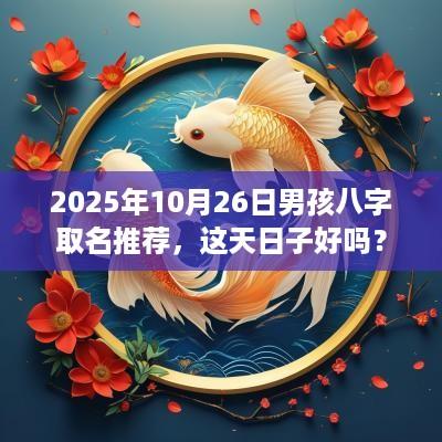 2025年10月26日男孩八字取名推荐，这天日子好吗？