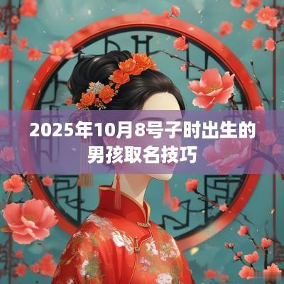 2025年10月8号子时出生的男孩取名技巧