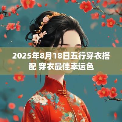 2025年8月18日五行穿衣搭配 穿衣最佳幸运色