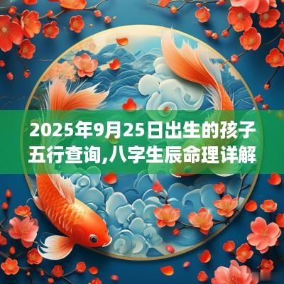 2025年9月25日出生的孩子五行查询,八字生辰命理详解