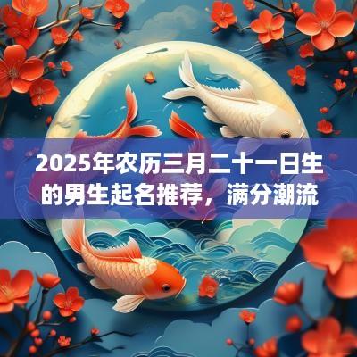 2025年农历三月二十一日生的男生起名推荐，满分潮流的男宝宝名字