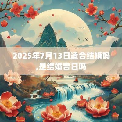 2025年7月13日适合结婚吗,是结婚吉日吗