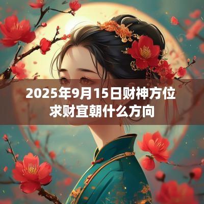 2025年9月15日财神方位 求财宜朝什么方向