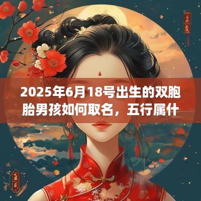 2025年6月18号出生的双胞胎男孩如何取名，五行属什么