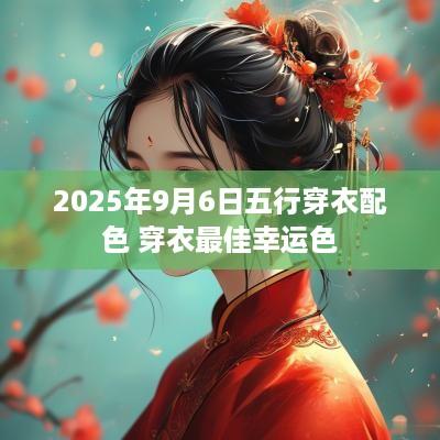 2025年9月6日五行穿衣配色 穿衣最佳幸运色