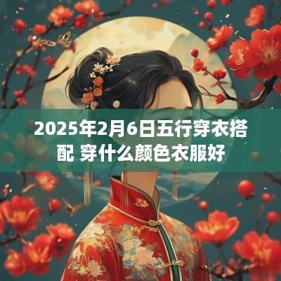 2025年2月6日五行穿衣搭配 穿什么颜色衣服好