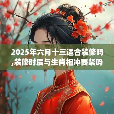 2025年六月十三适合装修吗,装修时辰与生肖相冲要紧吗