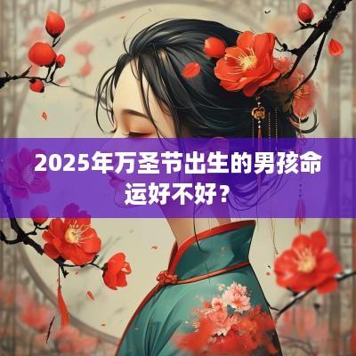 2025年万圣节出生的男孩命运好不好？