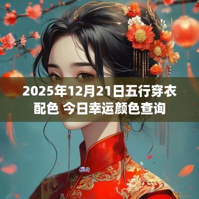 2025年12月21日五行穿衣配色 今日幸运颜色查询