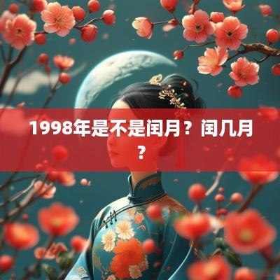1998年是不是闰月？闰几月？