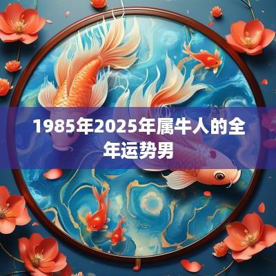 1985年2025年属牛人的全年运势男