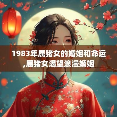 1983年属猪女的婚姻和命运,属猪女渴望浪漫婚姻