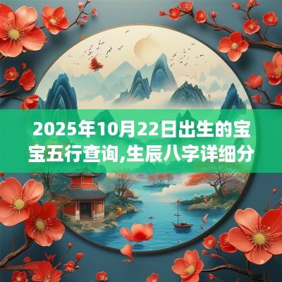 2025年10月22日出生的宝宝五行查询,生辰八字详细分析