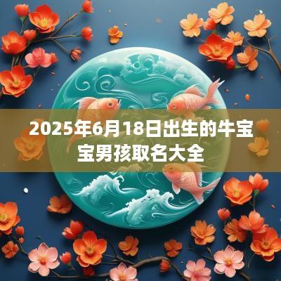 2025年6月18日出生的牛宝宝男孩取名大全