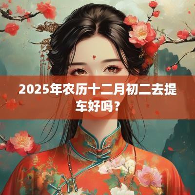 2025年农历十二月初二去提车好吗？