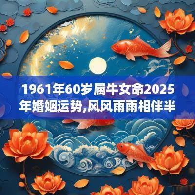 1961年60岁属牛女命2025年婚姻运势,风风雨雨相伴半生