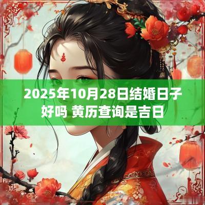 2025年10月28日结婚日子好吗 黄历查询是吉日