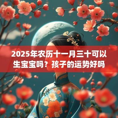2025年农历十一月三十可以生宝宝吗？孩子的运势好吗？