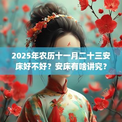 2025年农历十一月二十三安床好不好？安床有啥讲究？