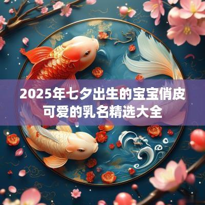 2025年七夕出生的宝宝俏皮可爱的乳名精选大全