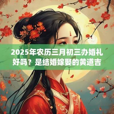 2025年农历三月初三办婚礼好吗？是结婚嫁娶的黄道吉日吗？