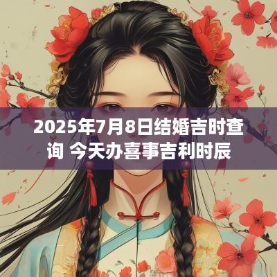 2025年7月8日结婚吉时查询 今天办喜事吉利时辰