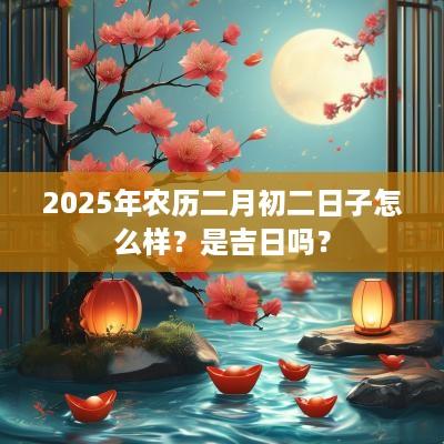2025年农历二月初二日子怎么样？是吉日吗？