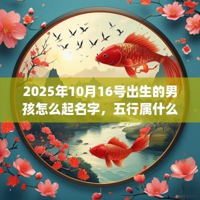 2025年10月16号出生的男孩怎么起名字，五行属什么