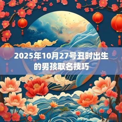 2025年10月27号丑时出生的男孩取名技巧