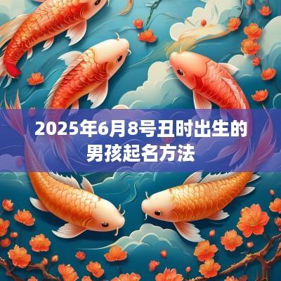 2025年6月8号丑时出生的男孩起名方法