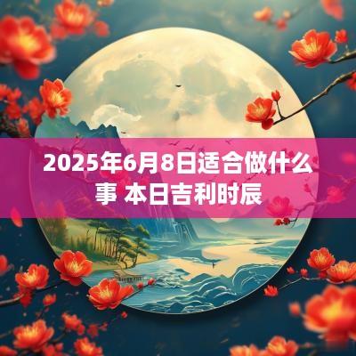 2025年6月8日适合做什么事 本日吉利时辰