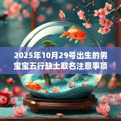 2025年10月29号出生的男宝宝五行缺土取名注意事项