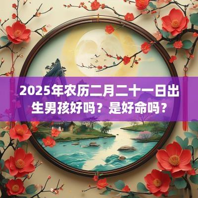 2025年农历二月二十一日出生男孩好吗？是好命吗？