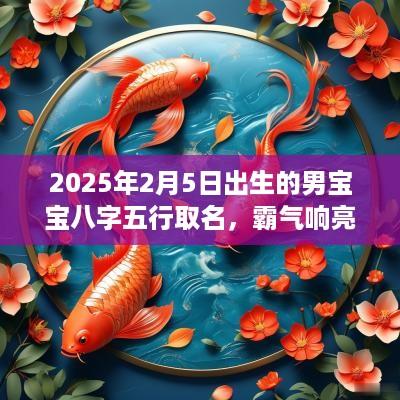 2025年2月5日出生的男宝宝八字五行取名，霸气响亮的名字大全