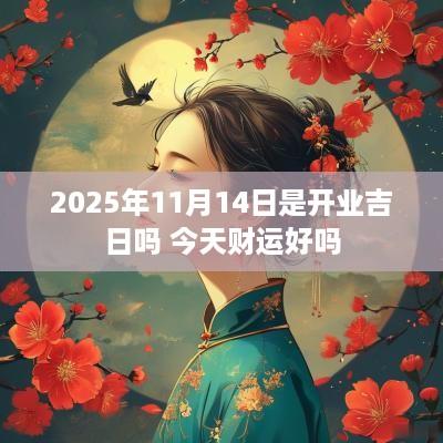 2025年11月14日是开业吉日吗 今天财运好吗