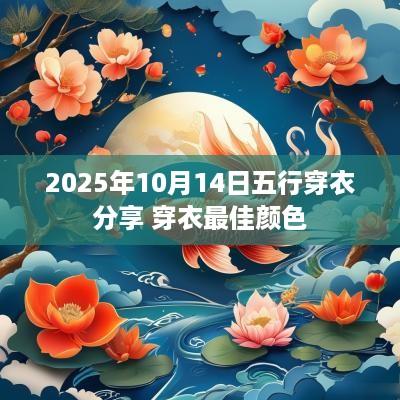 2025年10月14日五行穿衣分享 穿衣最佳颜色