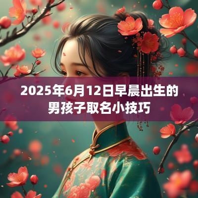2025年6月12日早晨出生的男孩子取名小技巧
