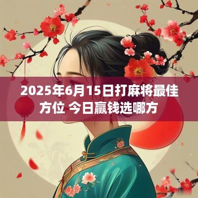 2025年6月15日打麻将最佳方位 今日赢钱选哪方