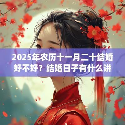 2025年农历十一月二十结婚好不好？结婚日子有什么讲究？