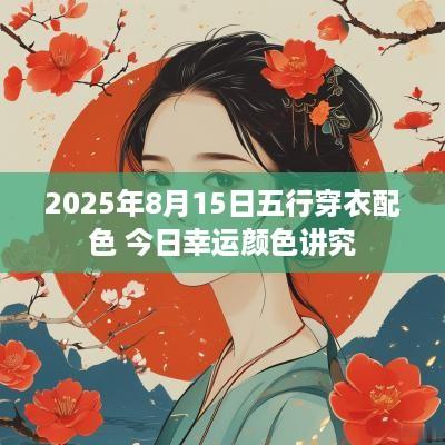 2025年8月15日五行穿衣配色 今日幸运颜色讲究