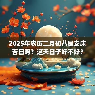 2025年农历二月初八是安床吉日吗？这天日子好不好？