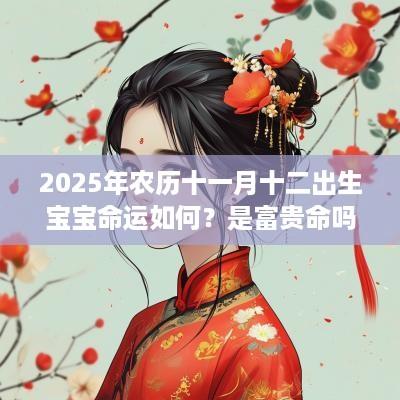 2025年农历十一月十二出生宝宝命运如何？是富贵命吗？