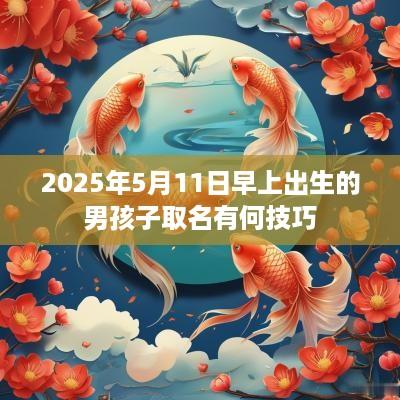 2025年5月11日早上出生的男孩子取名有何技巧