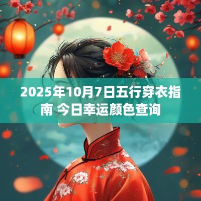 2025年10月7日五行穿衣指南 今日幸运颜色查询