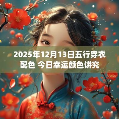 2025年12月13日五行穿衣配色 今日幸运颜色讲究
