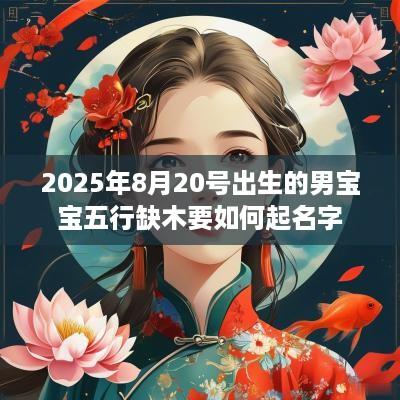 2025年8月20号出生的男宝宝五行缺木要如何起名字