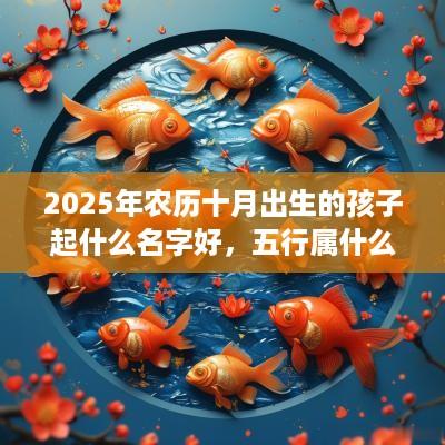 2025年农历十月出生的孩子起什么名字好，五行属什么？