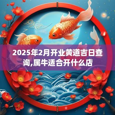 2025年2月开业黄道吉日查询,属牛适合开什么店